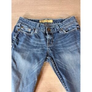 BKE Jeans Madison Skinny Blue Wash Stretch Denim Women's Size 27x33
